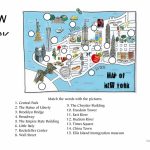 New York City Top Sites Worksheet   Free Esl Printable Worksheets   Vocabulary Maps Printable Free
