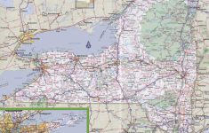New York Road Map - Printable Road Maps By State