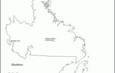 Newfoundland And Labrador Free Map, Free Blank Map, Free Outline Map - Printable Map Of Newfoundland