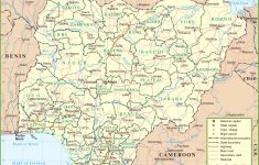 Nigeria Road Map - Printable Map Of Nigeria