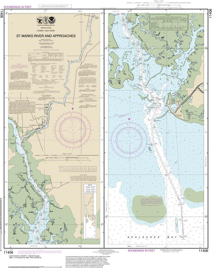 Noaa Nautical Charts In  Format - Boating Maps Florida