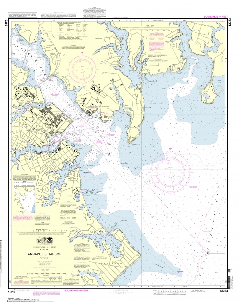 Noaa Nautical Charts Now Available As Free Pdfs | - Water Depth Map Florida
