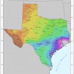 Noaa Updates Texas Rainfall Frequency Values | National Oceanic And   100 Year Floodplain Map Texas