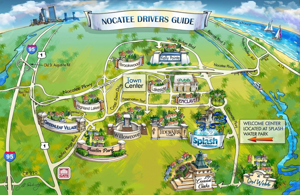 Nocatee Map | Nocatee | Ponte Vedra Beach, Florida Home, New Homes - Ponte Vedra Florida Map
