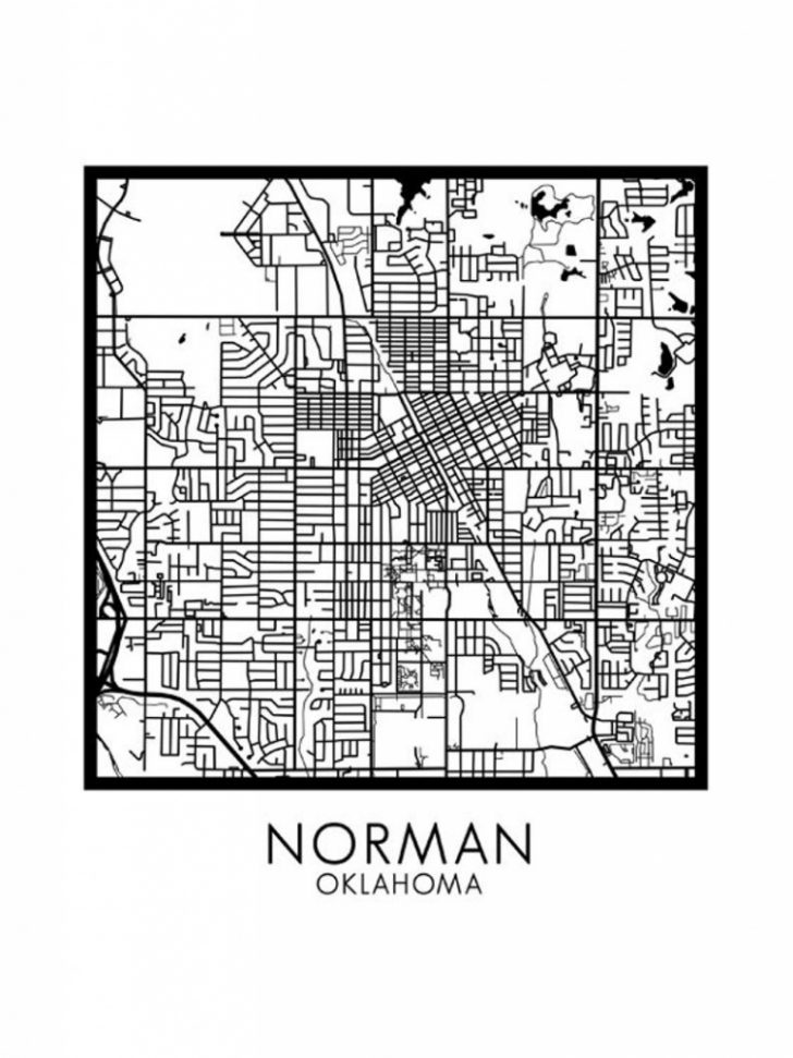 Printable Map Of Norman Ok