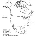 North America Coloring Map Of Countries | Geography | Geography For   North America Map Printable