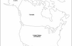 North America Map Outline Pdf Maps Of Usa For A Blank Printable 7 - Usa Map Printable Pdf