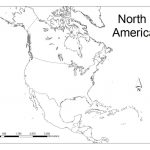 North America Map Quiz In Blank Of And South Roundtripticket Me A   Blank Map Of North America Printable