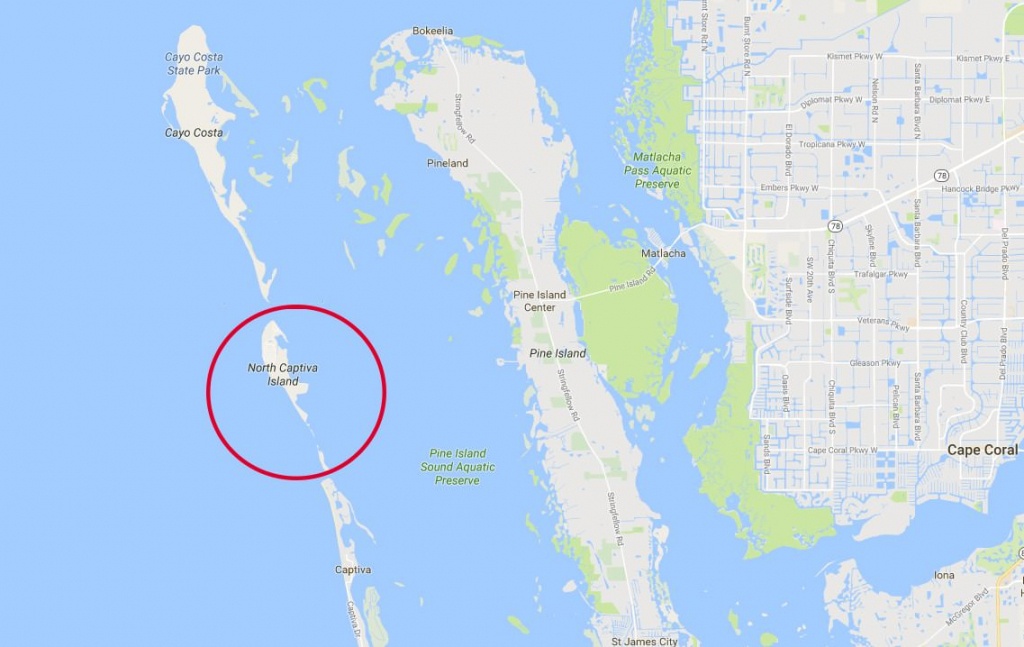 North-Captiva-Island-Map - Sanibel Real Estate Guide - North Captiva Island Florida Map