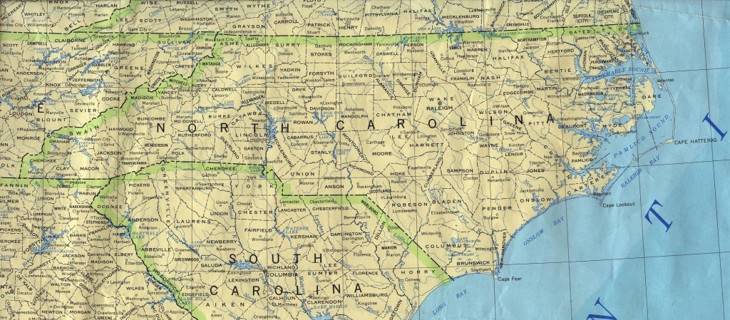 North Carolina Maps - Perry-Castañeda Map Collection - Ut Library Online - Printable Street Map Of Greenville Nc