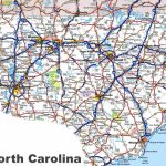 North Carolina Road Map   Printable Map Of North Carolina Cities