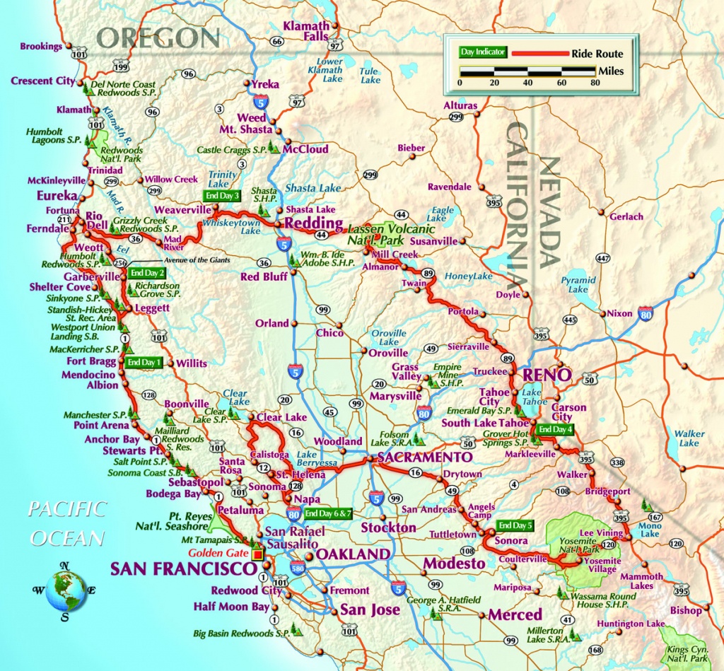 Northern California Map Fantasy To Go New - Touran - Northern California Road Trip Map