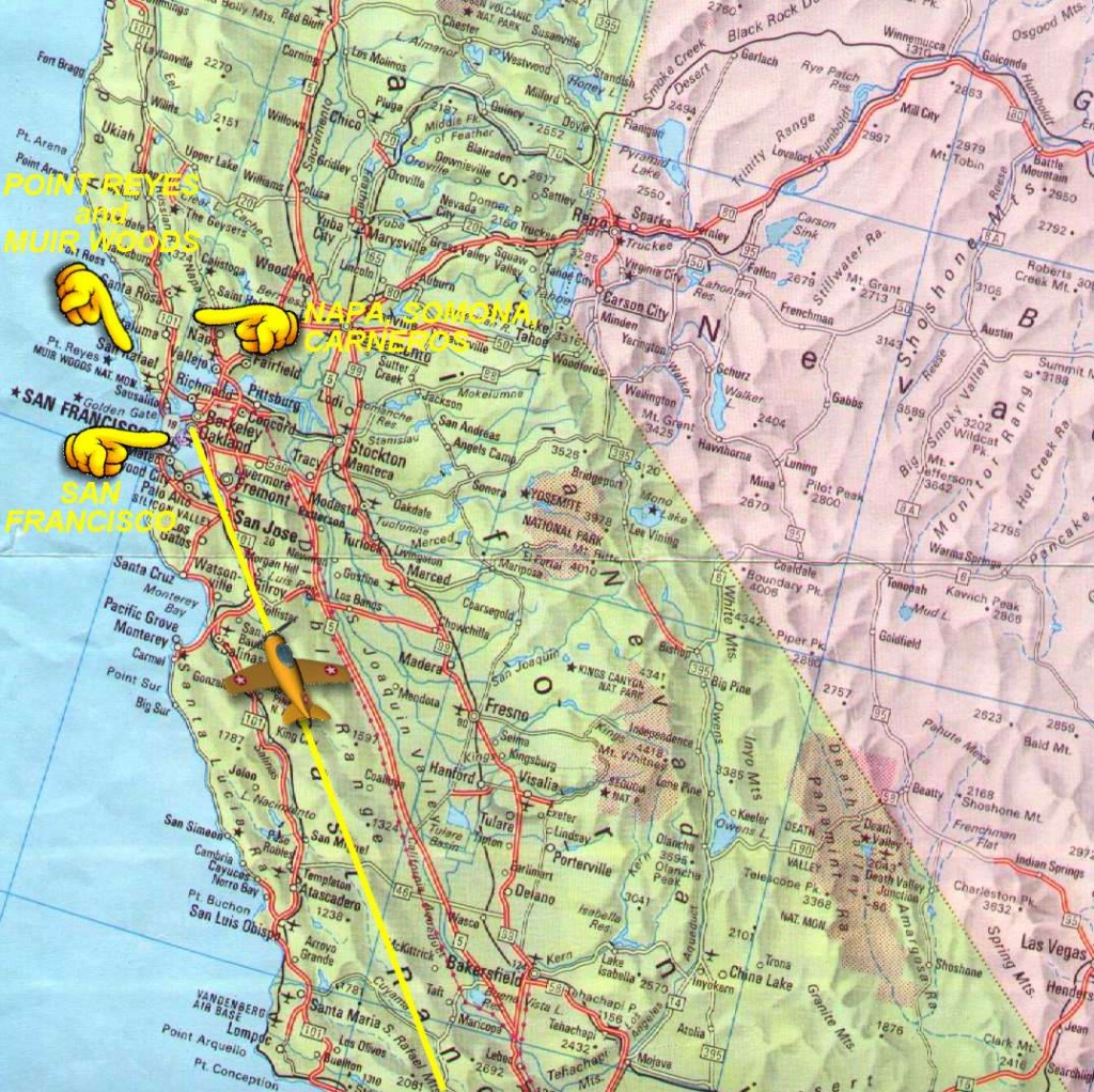 Northern California Map - Northern California Highway Map