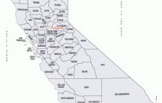 Northern California Map Of Counties – Map Of Usa District - Northern California County Map