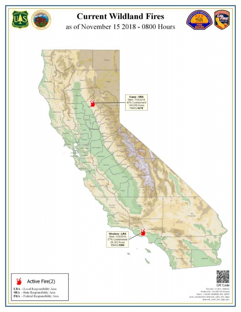 November 2018 Information – California Statewide Wildfire Recovery - California Fire Map Now