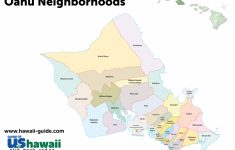 Oahu Maps - Printable Map Of Oahu Attractions