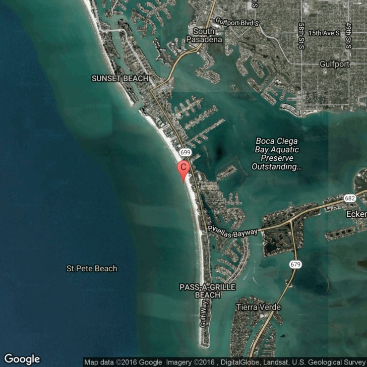 Map Of Florida Gulf Coast Hotels