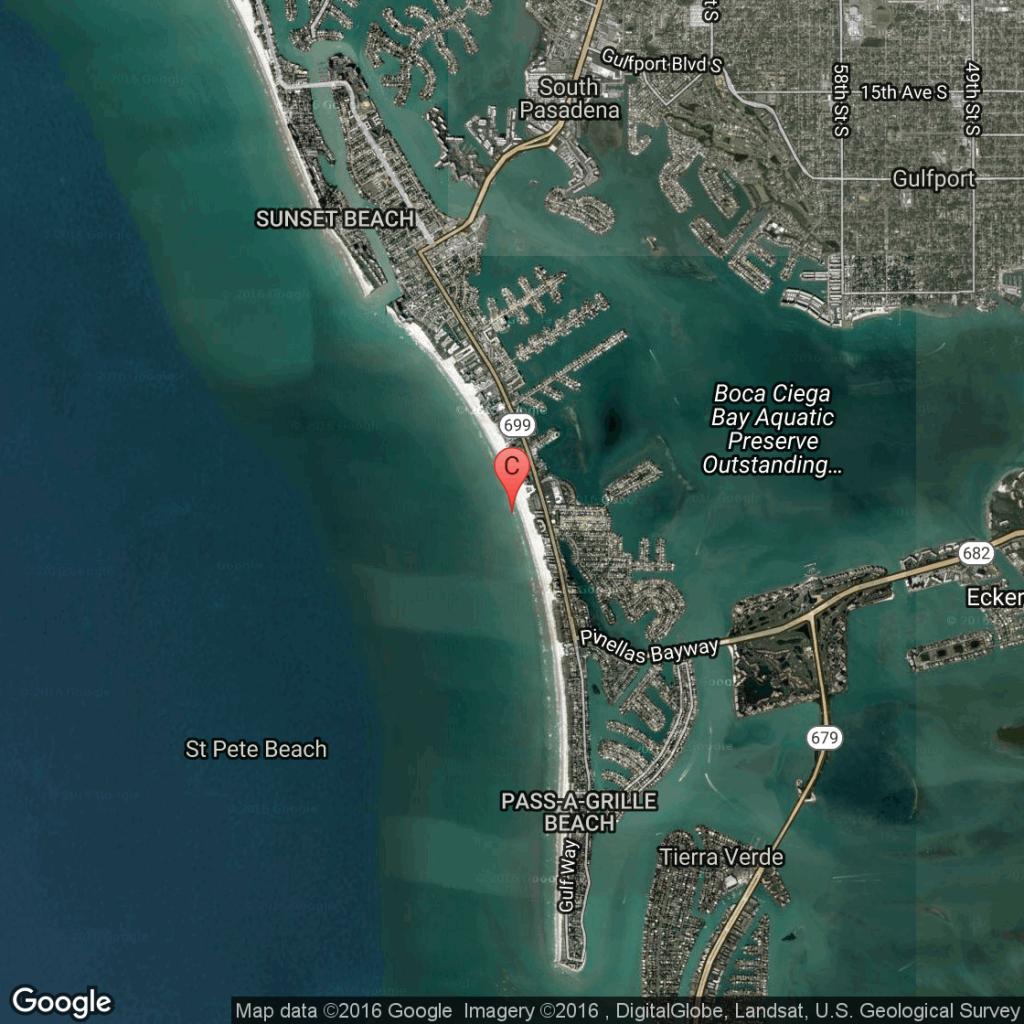 Oceanfront Hotels In St. Pete Beach, Florida | Usa Today - Map Of Hotels On St Pete Beach Florida