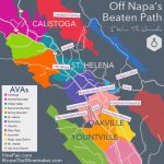 Off Napa's Beaten Path | A Map Of Amazing Wineries   California Wine Country Map Napa