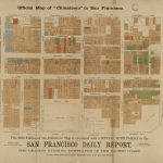 Official Map Of "chinatown" In San Francisco | Library Of Congress   Printable Map Of Chinatown San Francisco