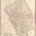 Official Map Of The County Of Napa, California : Compiled From The   California Township And Range Map