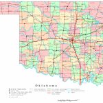 Oklahoma Printable Map   Printable Map Of Norman Ok