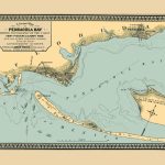 Old City Map   Pensacola Bay Florida   1863   Old Maps Of Pensacola Florida