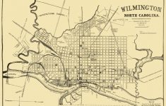 Old City Map - Wilmington North Carolina - 1929 - Printable Map Of Wilmington Nc
