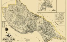 Old County Map - Santa Cruz California Landowner 1906 - Santa Cruz California Map