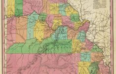 Old Historical City, County And State Maps Of Missouri - Texas County Missouri Plat Map