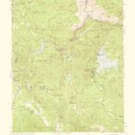 Old Topographical Map   Shaver Lake California 1959   Shaver Lake California Map