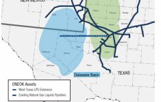 Oneok Buys Remaining West Texas Lpg Interest For $195 Million | Hart - Oneok Pipeline Map Texas