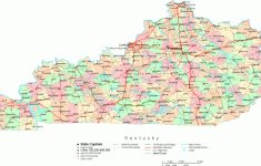 Online Map Of Kentucky Large - Printable Map Of Kentucky