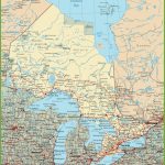 Ontario Road Map   Printable Map Of Ontario