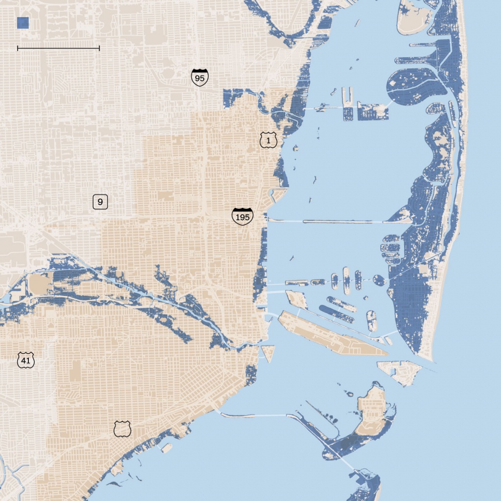 Opinion | Miami Battles Rising Seas - The New York Times - Florida Flood Zone Map