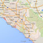 Orange County California Google Maps And Travel Information   Anaheim California Google Maps
