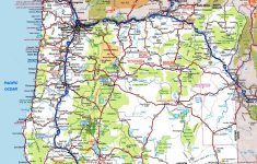 Oregon Road Map - Printable Map Of Oregon