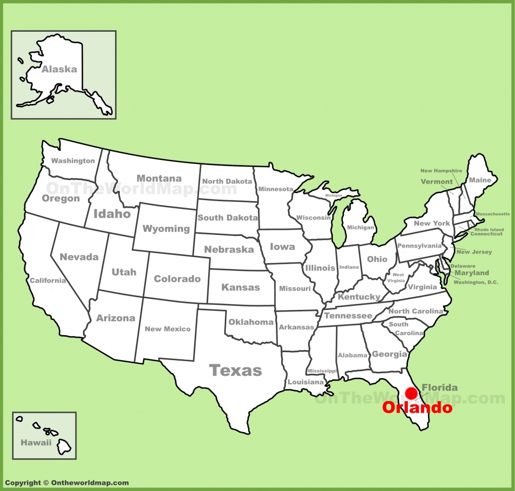 Orlando Maps | Florida, U.s. | Maps Of Orlando - Orlando Florida Attractions Map