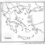 Outline Map Of Ancient Greece And Travel Information | Download Free   Outline Map Of Ancient Greece Printable