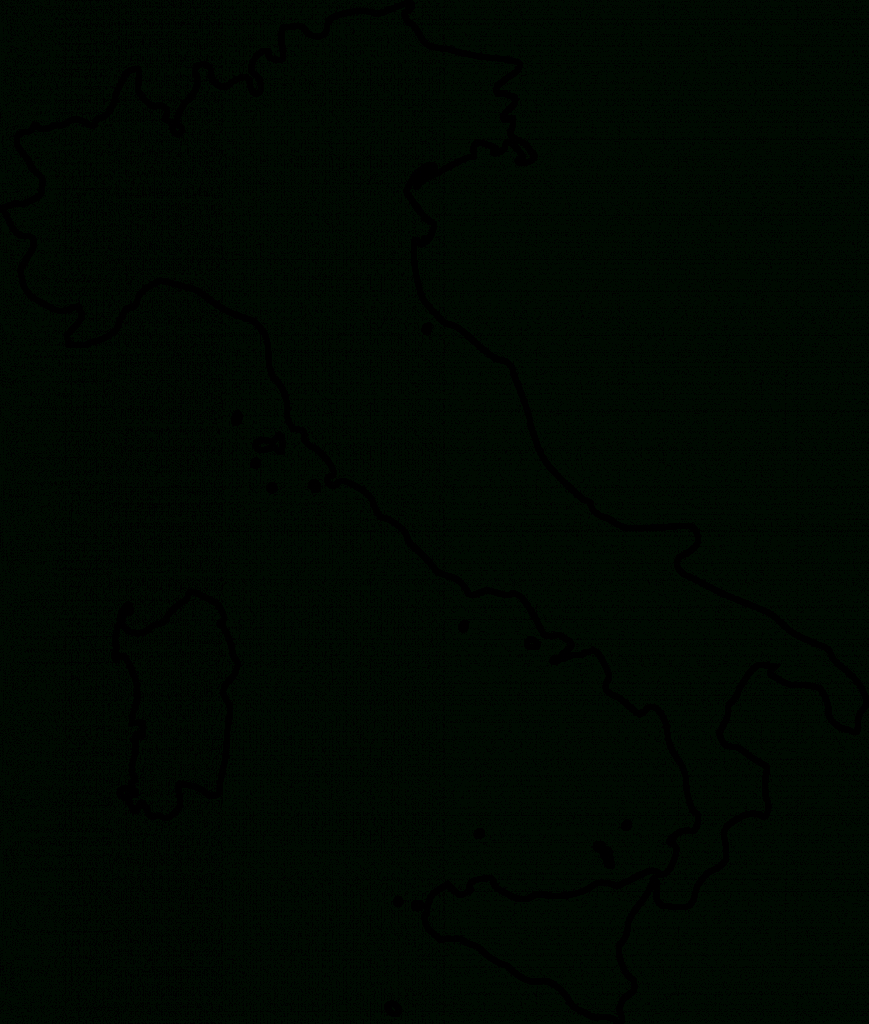 Outline Map Of Italy Printable ~ Free Printable Coloring Page For - Printable Blank Map Of Italy