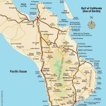 Overview Map Of Southern Baja   Los Cabos Guide   La Paz Baja California Map