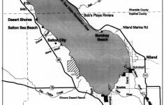 Overview Map Of The Salton Sea, California, And Vicinity. | Download - Salton Sea California Map