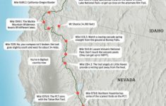 Pacific Crest Trail Map: Hike The Pct | Hikes &amp; Walks | Trail Maps - Backpacking Maps California