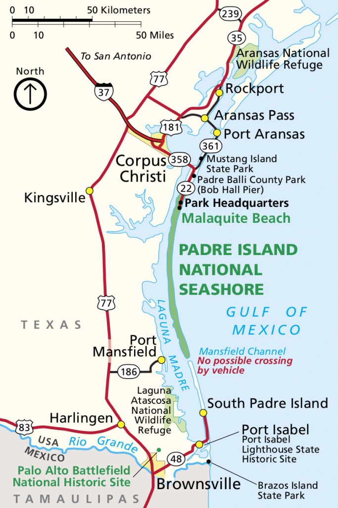 Padre Island Maps | Npmaps - Just Free Maps, Period. - Padre Island Texas Map