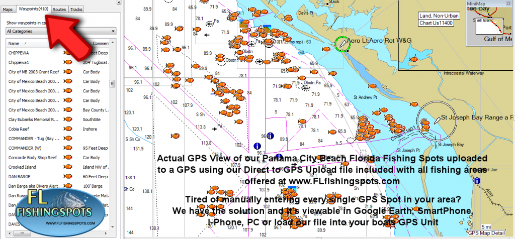 Panama City Florida Fishing Map | Fishing | Panama City Panama - Top Spot Fishing Maps Florida