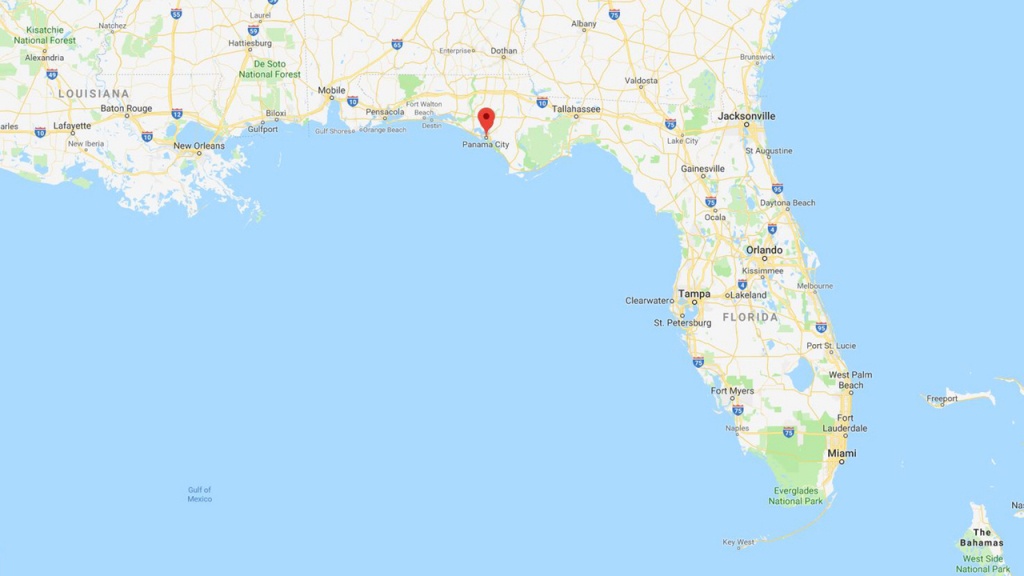 Panama City, Florida Shooting: Police Respond To Active - Map Of Panama City Beach Florida