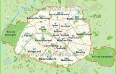 paris arrondissements map printable map of paris arrondissements Paris Arrondissements Map - Printable Map Of Paris Arrondissements