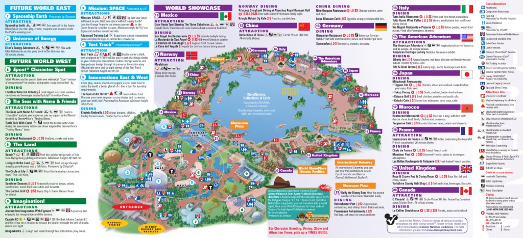 Park Maps 2013 - Photo 4 Of 8 - Printable Disney World Maps 2017