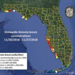 Parts Of Southwest Florida Seeing More Red Tide Blooms   Vanderbilt Beach Florida Map