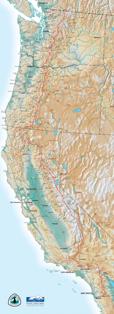 Pct Maps - Southern California Trail Maps